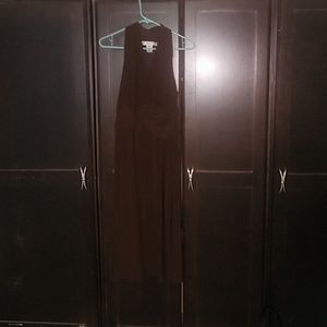 Chocolate cocktail dress